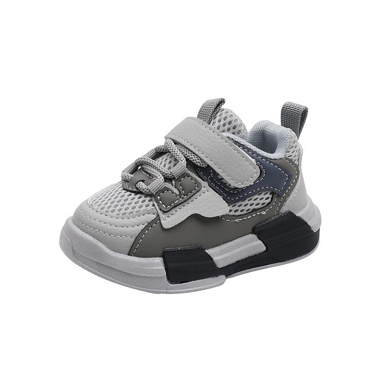 New Spring and Autumn Mesh Breathable Running Sneakers for Boys and Girls, Soft Sole Children's Shoes, Trendy Board Shoes