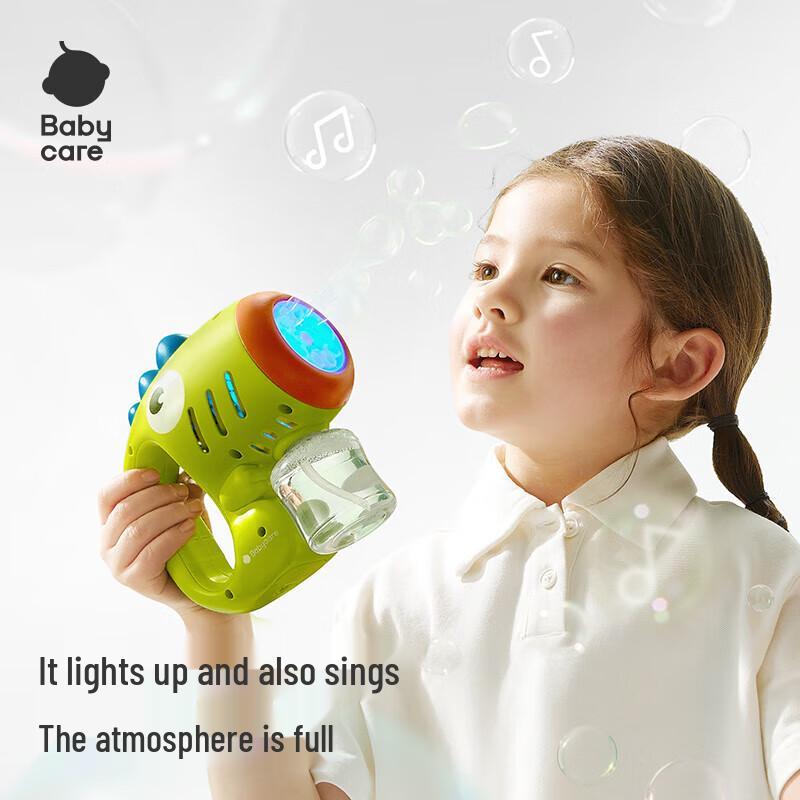 Babycare Dinosaur Handheld Bubble Maker