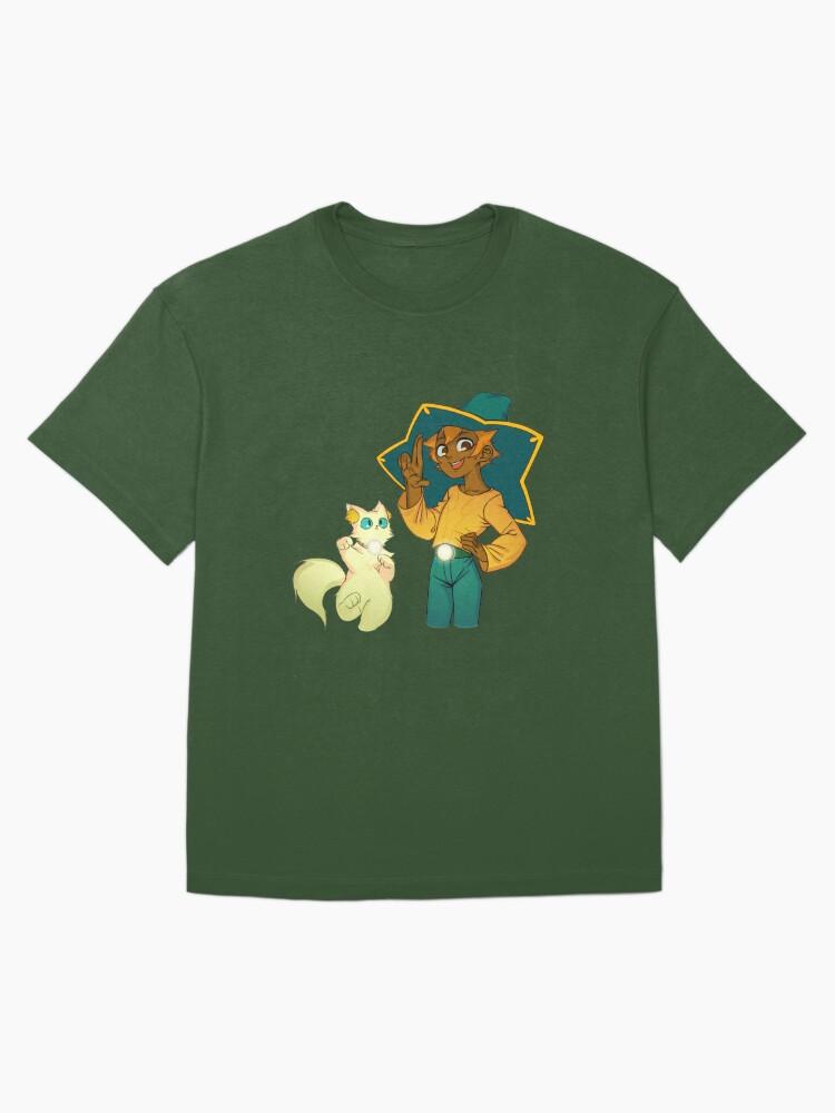 Spiritfarer Spiritfarer, Daffodil (Spiritfarer), Stella Oversized Unisex T-Shirt