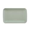 ZISIZ Large Nordic Pink Wheat Straw Divided Rectangular Serving Plate, 3-Pack