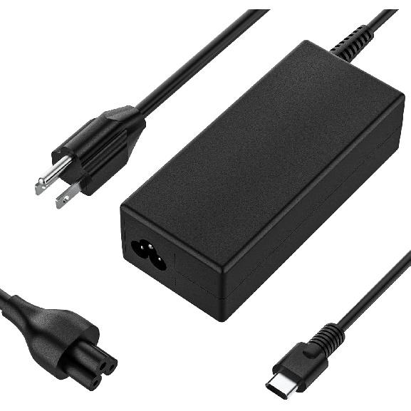 65W M54350-001 USB C Laptop Charger Fit for HP ProBook 430 440 450 640 EliteBook 830 735 755 840r 856 Spectre X360 13 15 Chromebook X360 11 14 15