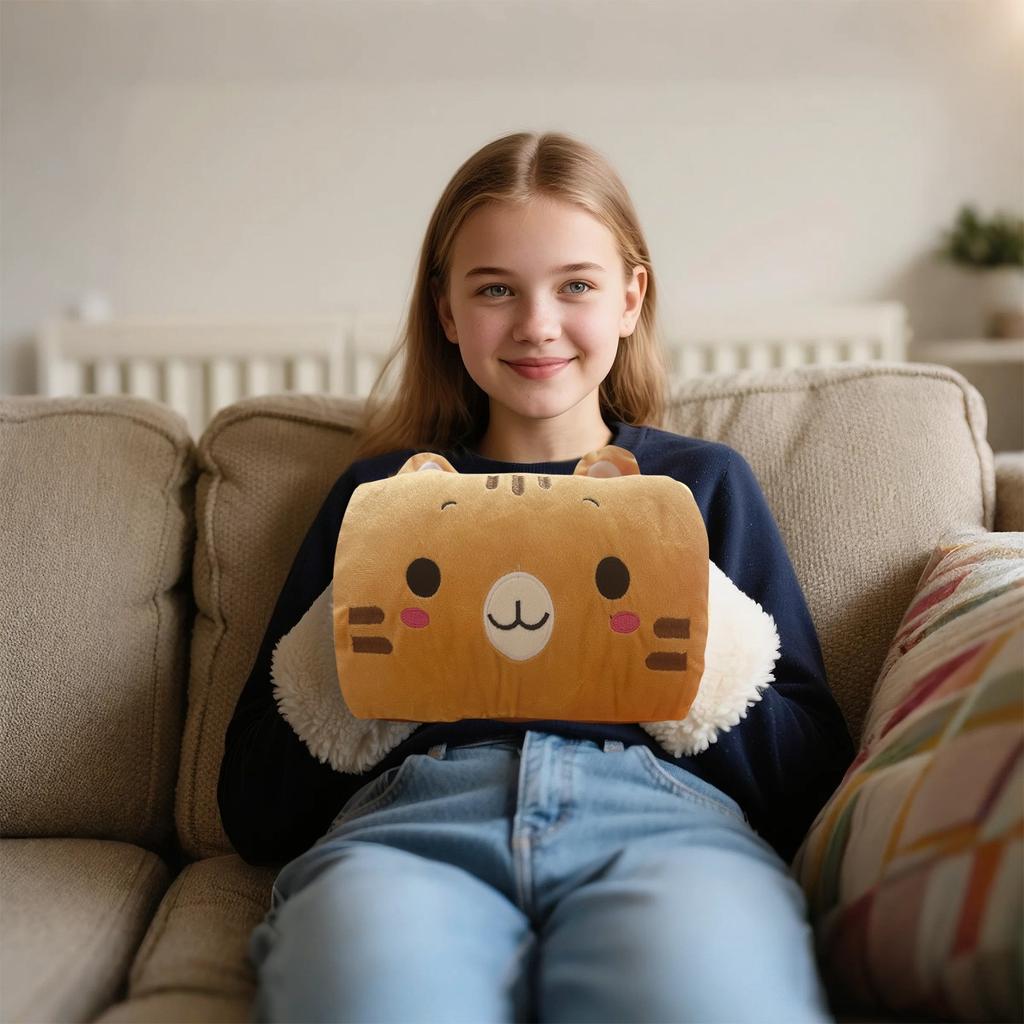 Warm Hands, Gloves, Nap Pillows, Cushions, Hand-Hugging Pillows, Creative Warm Hands, Hugging Pillows, Plush Toys, Children'S Gifts