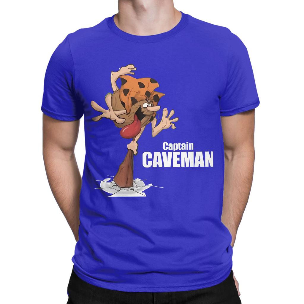 Classic Funny 100 Cotton Tshirt Captain Caveunisex Tees Tops For Unisex