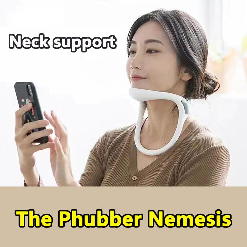 Neck Brace Support Posture Improve Pain Caused By Bowing Your Head Health Care Girth Adjustable Correct Effectively Stretcher