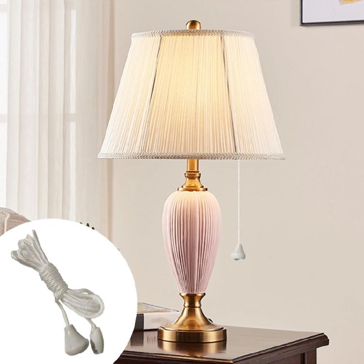 10Pcs 1.5m Light Switches Pull Rope Bathroom Light Pull Cord String with Connector for Ceiling Switches Bathroom Light