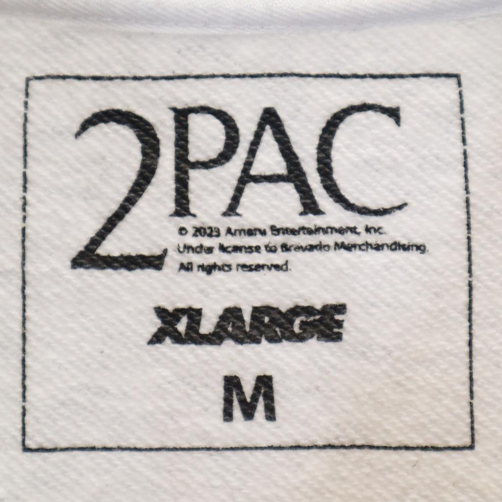 Xlarge 2PAC Langarm-Trainingsshirt M Hellgrau Herren Gebraucht