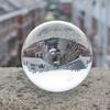 30 40 50cm Clear Glass Crystal Ball K9 Deck Figurines Decor Solid Clear Crystal Balls Photography Accessories