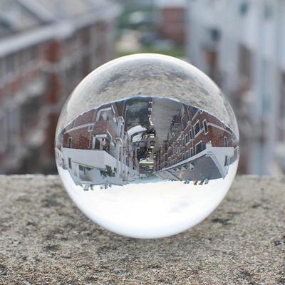 30 40 50cm Transparante Glazen Kristallen Bol K9 Dek Figuren Decor Solide Transparante Kristallen Bollen Fotografie Accessoires