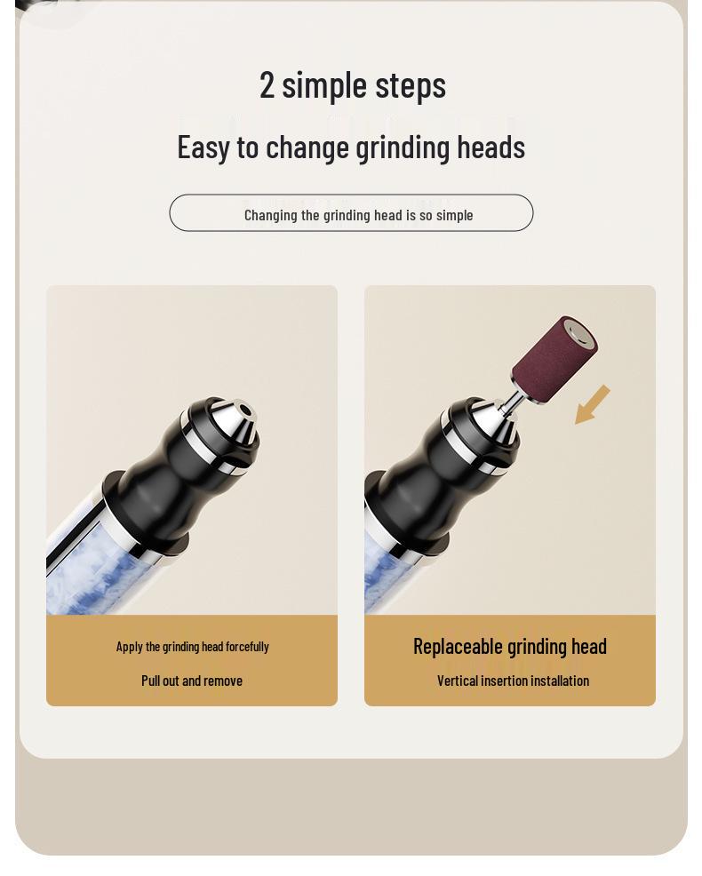 2-in-1 Elektrischer Nagelknipser & Polier-/Härtungs-LED-Lampe