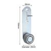 Drooping Support Wheel Wooden Door Pulley Smooth Operation