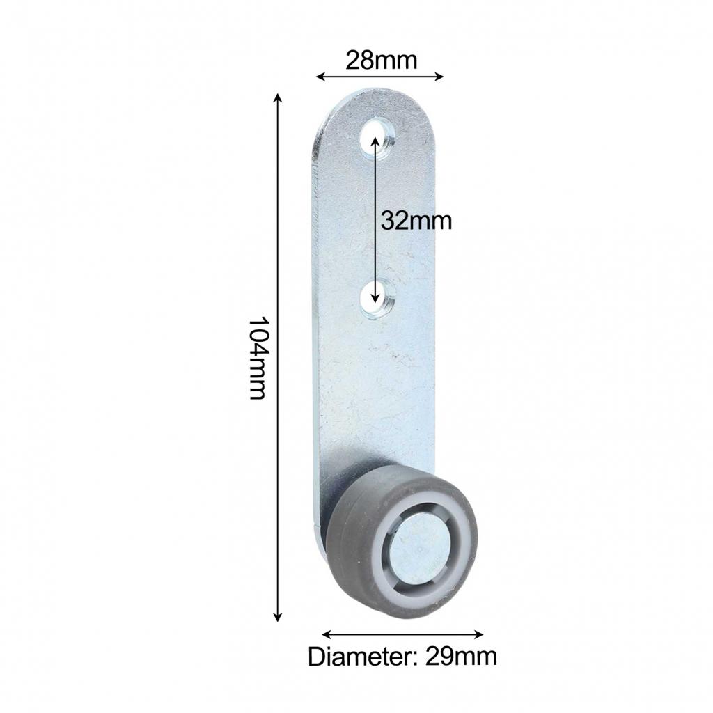 Drooping Support Wheel Wooden Door Pulley Smooth Operation