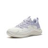 Anta Cushioning Slip Resistant Waterproof Low top Running Shoes Women's Mist Light Purple 922545523-1