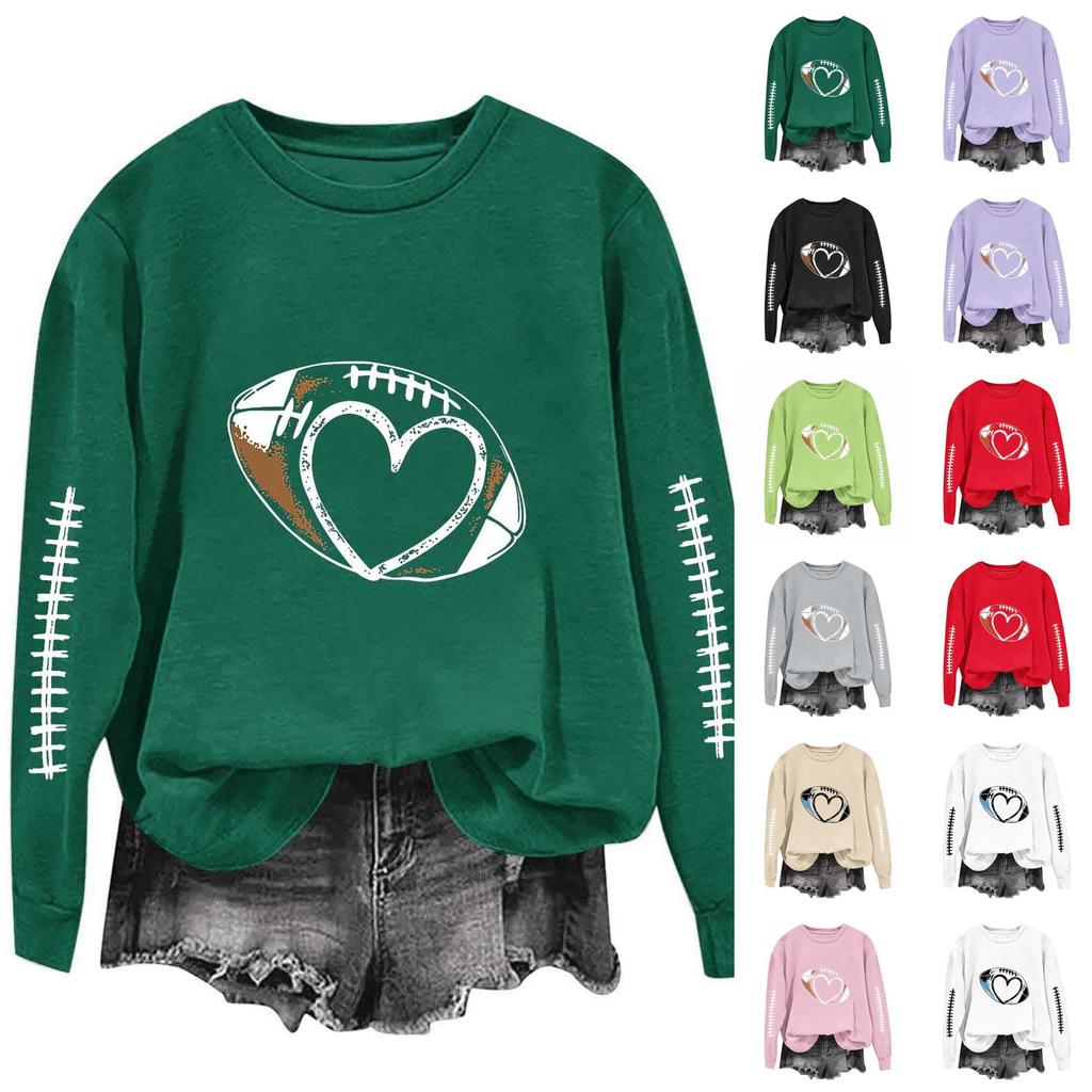 Unisex Fashion Print Long Sleeve Crewneck Sweatshirt