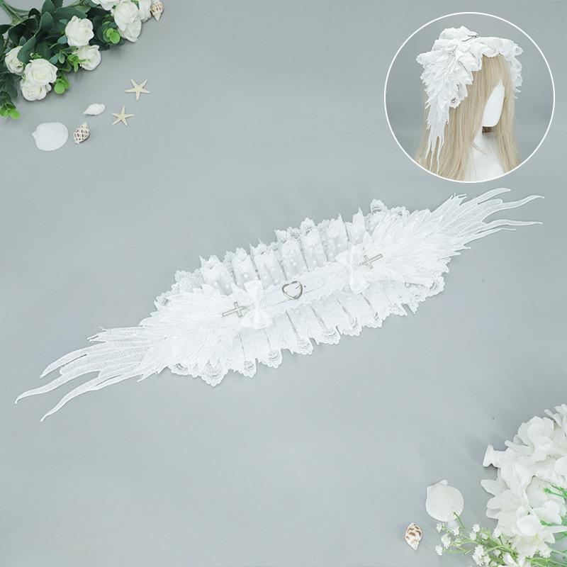 Gothic-Haarbänder: Subkulturelle Cosplay-Accessoires im Dark Punk Lolita-Stil