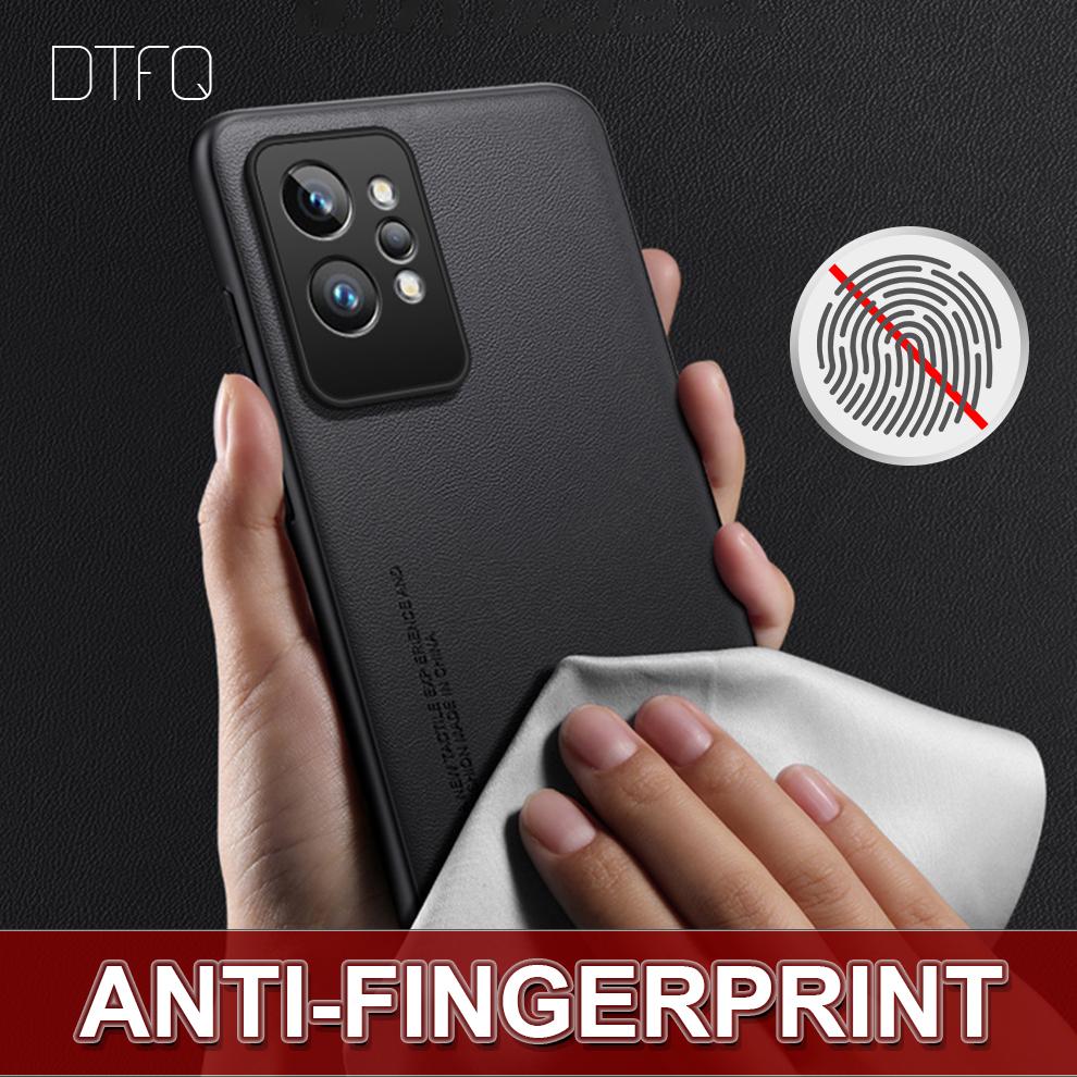 Für realme GT 2 Pro Fall Stoßfest Coque Funda Leder Muster Abdeckung für realme GT2 Luxus Leder Fall für realme GT Neo 2