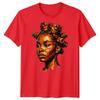 Unisexs Black Art Graphic T Shirt Classic Fit Crewneck Cotton Graphic Tee