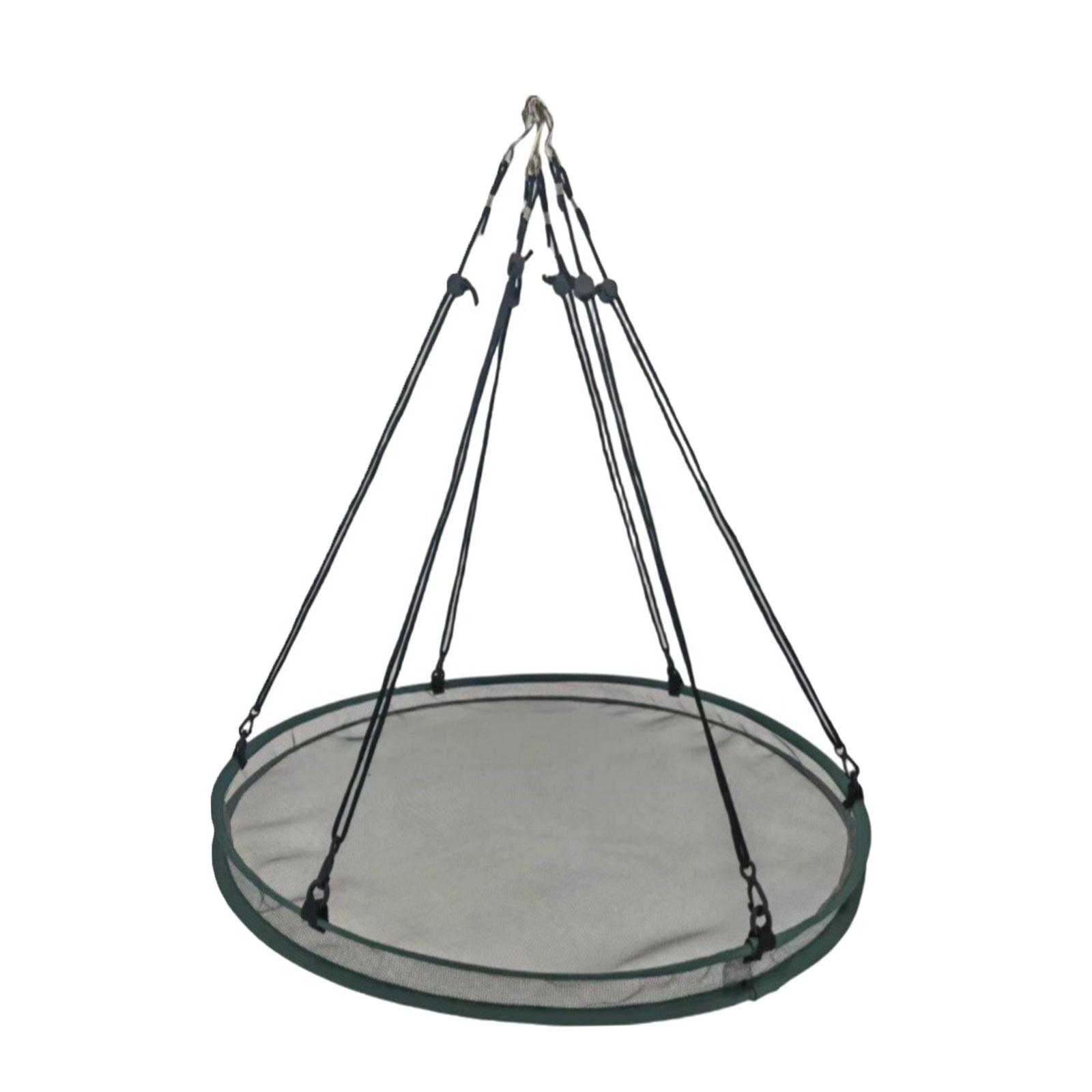 

Adjustable Bird Feeder Food Catcher Tray 15/24/30inch Diameter Outdoor Feeding Platform Spillproof Design Garden Use M
