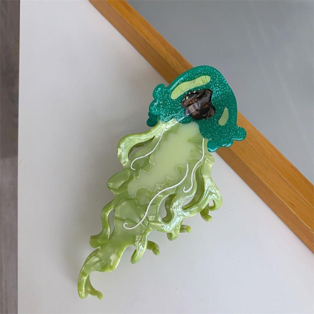 1Pcs Marine Life Hair Claw Shark Hair Accessories Durable Jellyfish Hair Clip  Women Girls