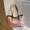 Personnalité étoile style étranger printemps nouveau grande capacité tendance style doux portable fourre-tout épaule aisselle sac pour femmes