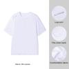 Li-Ning Fashion Versatile Solid Color Round Neck Pullover Short Sleeve T-Shirt Men Tops White ATSW623-2