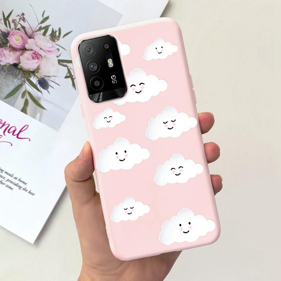 Fashion Case For OPPO Reno5 Z CPH2211 Soft Silicon Shockproof Protective Cover For Oppo Reno 5Z 5G Phone Cases