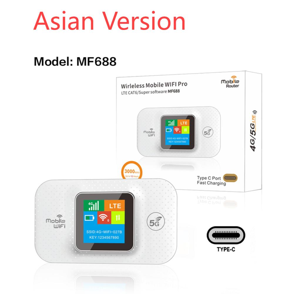 4G Lte WIFI Router Wireless Mobile Wifi Portable Modem Mini Outdoor Hotspot Pocket Mifi 150mbps Sim Card Slot Repeater 3000mah