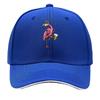Printed Thousand Cranes Lightweight Outdoor Washable Curved Brim Hat Adjustable Size Fashionable  Sandwich Baseball Cap