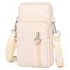 Women's Crossbody Phone Bag - 2023 Korean Canvas Shoulder Bag, Casual Small Square Wristlet & Neck Pouch