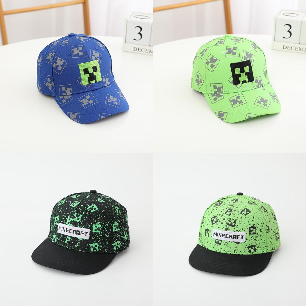 Minecraft Hip Hop Kids Baseball Cap With Sun Protection For Summer Play And Sunshade