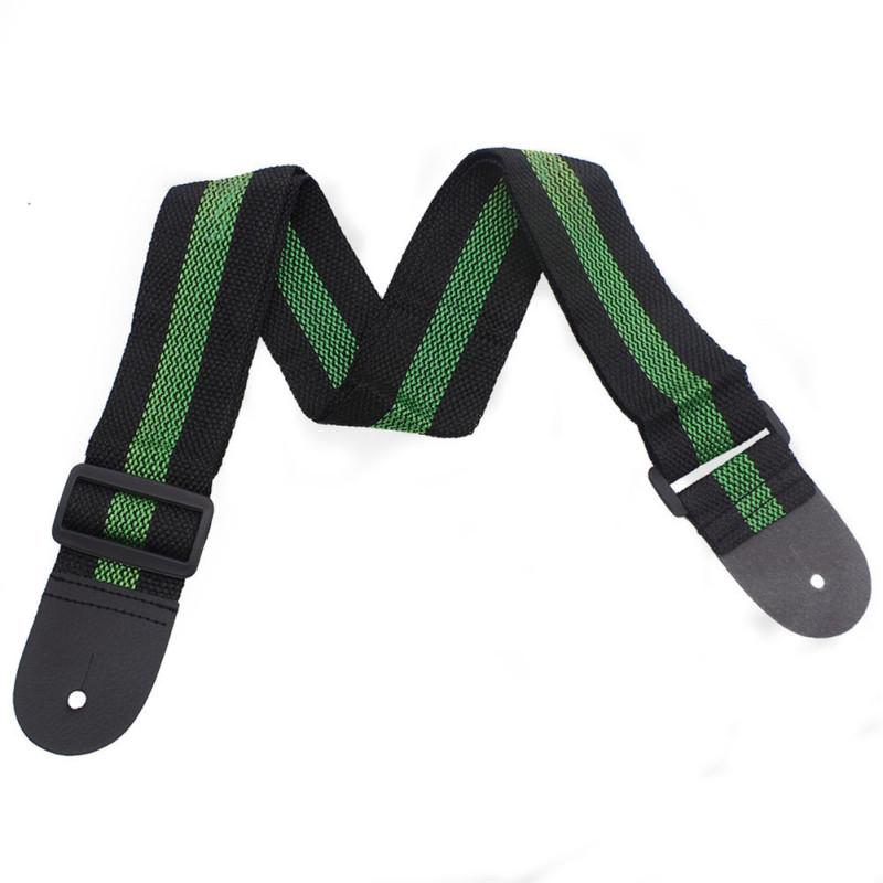 Fashion Stripe Adjustable Guitar Strap Electric Acoustic Bass Guitar Strap Ukulele Belt
