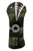 P.Golf Shark Headcovers (Set) (1, 3, 5, UT)