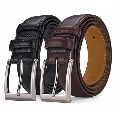 Men's Belt New Casual Business Alloy Buckle Belt High End Luxury Authentic Fashion Belt Jeans Belt Gift for Boyfriend Or Dad