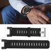 Silikon Weiches Armband Gürtel Sportuhr Armband Riemen für für Pro Uhr(Schwarz Dunkelgrau )