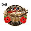 Battle of Britain Commemorative Badge 1940-2024 Battle of Britain Never Forget Collection Coin Alloy Medal Soldiers Keepsake Gift