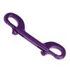 100MM Double End Snap Diving Hook Quick Release 316 Stainless Steel Double Ended Bolt Snap Hook for Diving BCD Purple