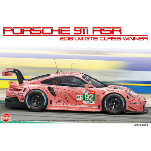 Platz/NuNu 1/24 Racing Series 911 (Type 991) RSR 2018 Le Mans 24 Hours Class Winner Plastic Model Kit PN24040