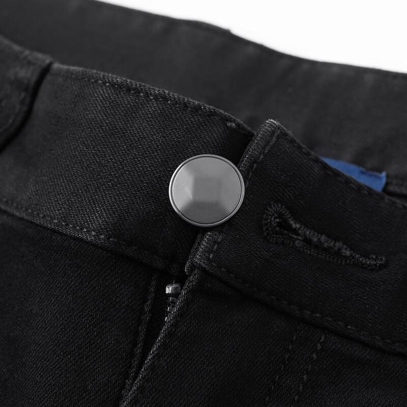 MONTAGUT Men's Retro Washed Straight-Leg Jeans