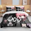 Japanese Anime Moe Double Bed Duvet Cover Bed European Bedding Sets Home Textiles Luxury Pillow Cases Bedroom Bedding Sets