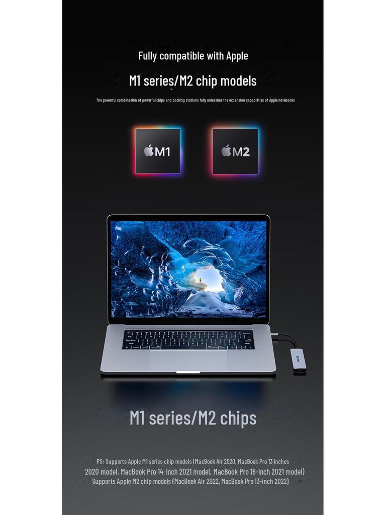 Philips Type-C Hub for Apple & Huawei: HDMI, Network, USB Expansion Dock