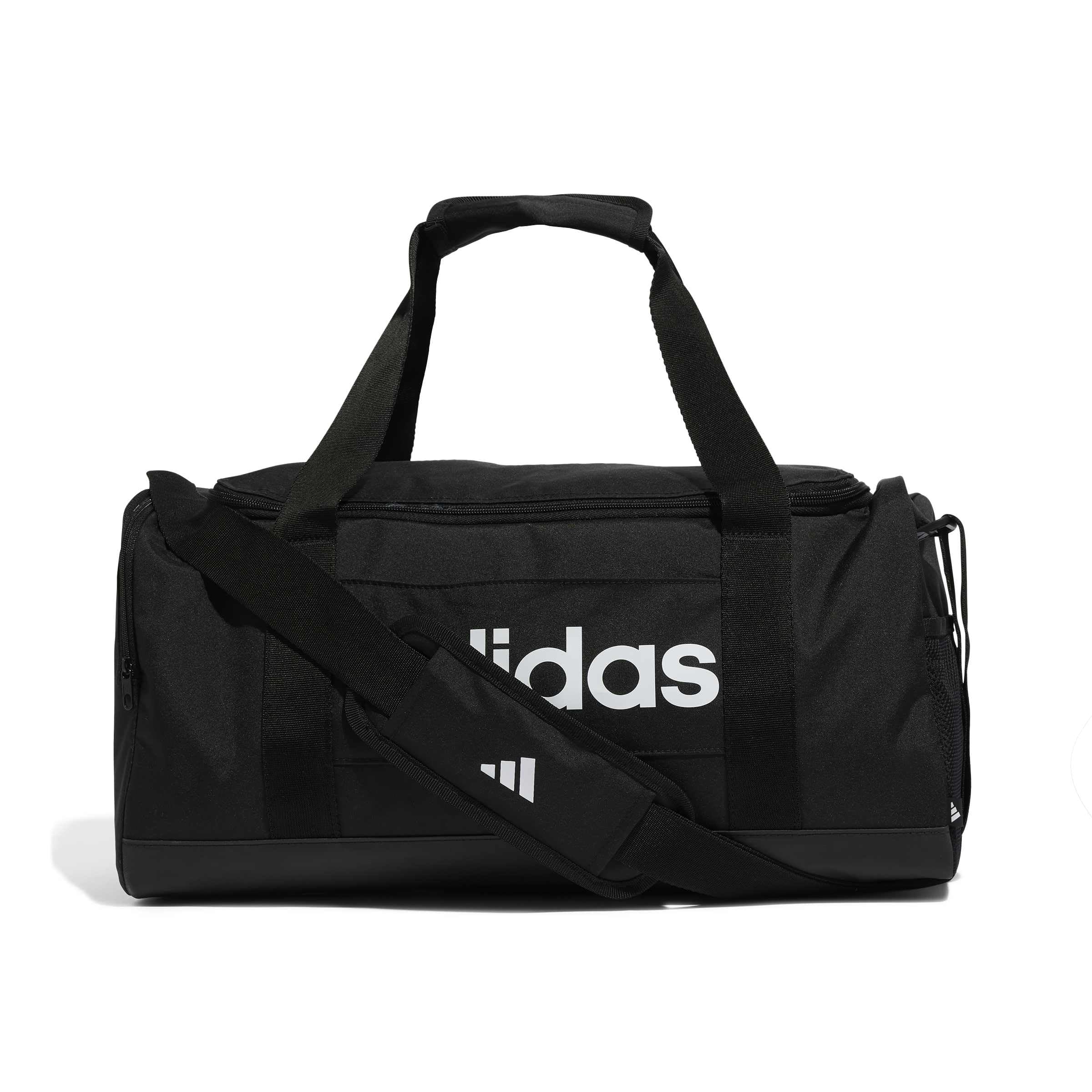 

Adidas Linear Duffel Free Size Bag, Small, Men s, KUK79, Black/Black/White (JE8343),