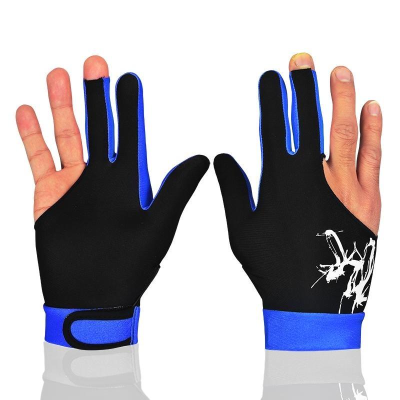 1 PC Billiard Shooters 3 Fingers Gloves 5colors Billiard Gloves Snooker Gloves Billiard Accessories