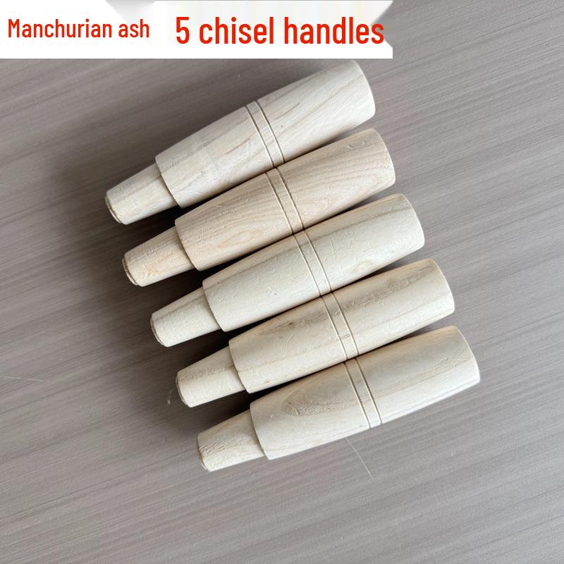 Dehui Jinxiang Heavy-Duty Woodworking Chisel: Steel Inlaid Mortise, Grooving, and Flat Chisel with Wooden Handle