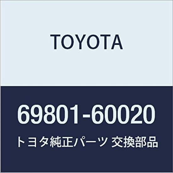Оригинальный стеклоподъемник передней двери TOYOTA справа Номер детали Суб-узел (Правша) 69801-60020