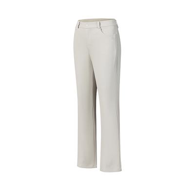 Golf Serie Simple Ensfarvet Komfortable Alsidige Vævede Afslappede Bukser Dame Underdele Sky-Grå A11W615806FGY