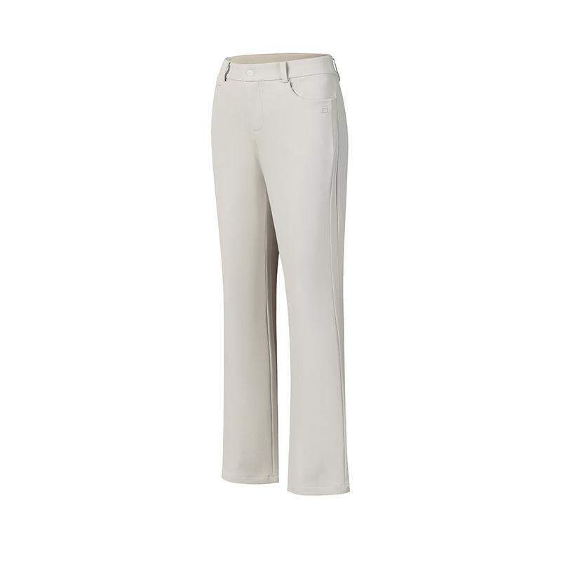 

FILA Golf Series Simple Solid Color Comfortable Versatile Woven Casual Pants Women bottoms Cloud-Gray A11W615806FGY S