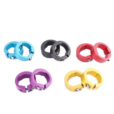 Accessoires de Cyclisme Bagues de Blocage d'Extrémité Poignées de Vélo Bague de Fixation Anneau de Poignée de Vélo Bague de Blocage pour Guidon