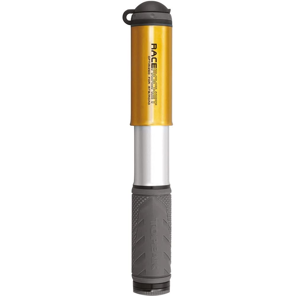 

TOPEAK RaceRocket MT Gold Compact and Lightweight Portable Road Pump (PPM11702)