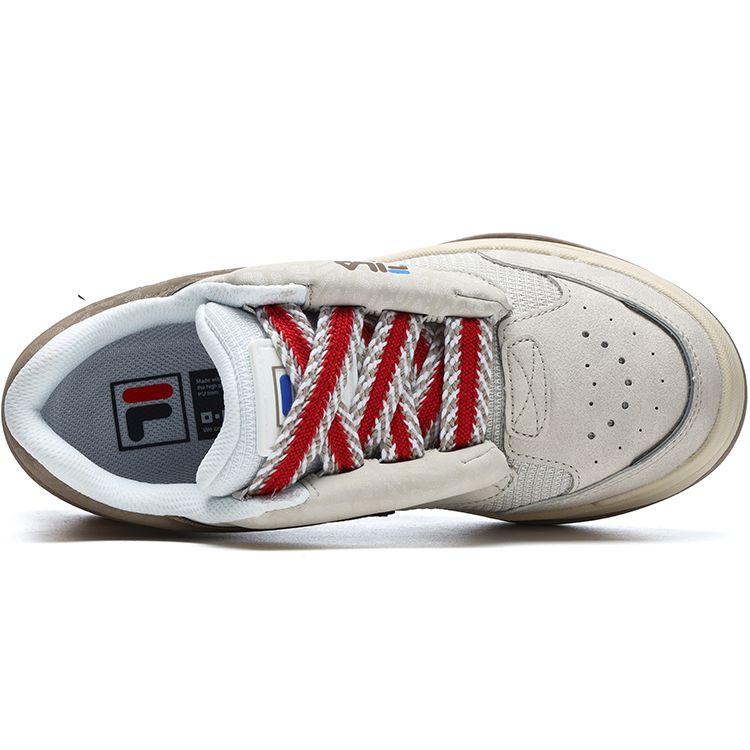 Fila Mix Dance Shoes Low Top Skate Shoes Women Sneaker Beige F12W314203FMG