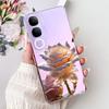 For Vivo V40 Lite 5G IDN Case V2417 Clear Cute Cat Fashion Butterfly Love Painted Soft Phone Case For Vivo V40 Lite 4G IDN Cover