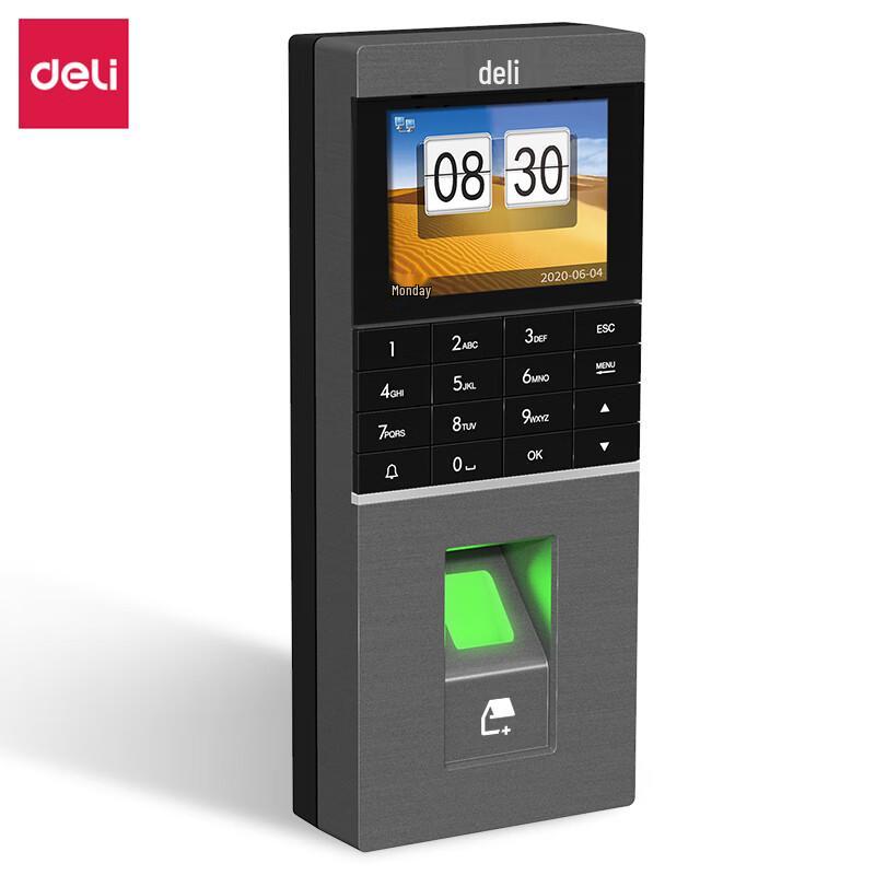 Машина для учета рабочего времени и доступа по отпечатку пальца Deli Cloud